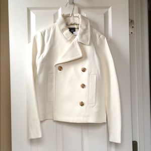New Gap Cropped Pea Coat Women’s Size S